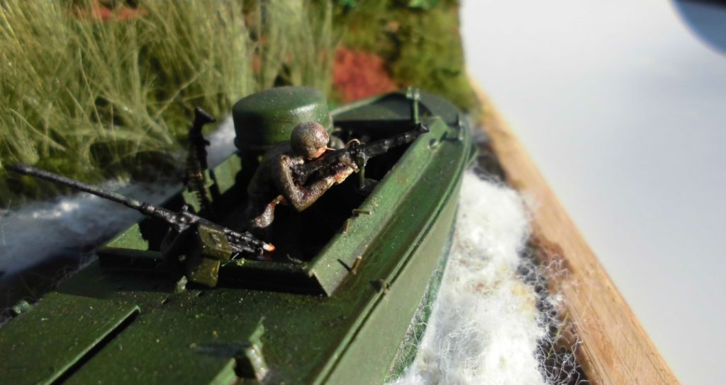 Light SEAL Support Craft (LSSC) im Mekong-Delta. Ein Diorama mit dem Bausatz des Herstellers MK72 von Jan Sobieski