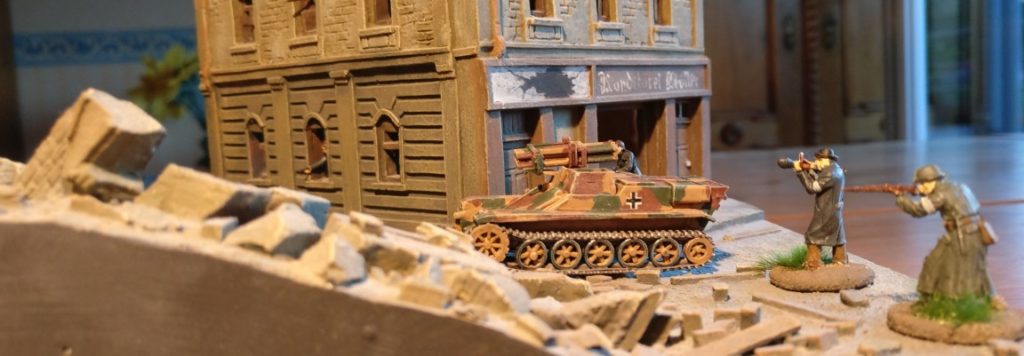 Shell Hole Scenics Miniatures: Sd.Kfz. 301 8,8cm Raketenpanzerbüchse 54/1 auf Borgward IV C „Wanze“