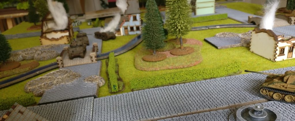 "Tanks"-Spieltisch auf der Table-Topia von Asgard e.V. in Aschaffenburg