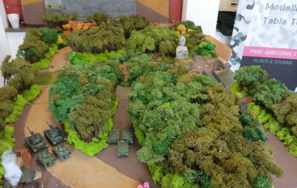 Spieltische "Vietnam 69" und "Jagd nach dem Schatz des Ho-Chi-Minh" auf der Table Topia in Aschaffenburg