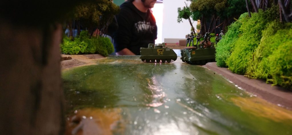 Spieltische "Vietnam 69" und "Jagd nach dem Schatz des Ho-Chi-Minh" auf der Table Topia in Aschaffenburg