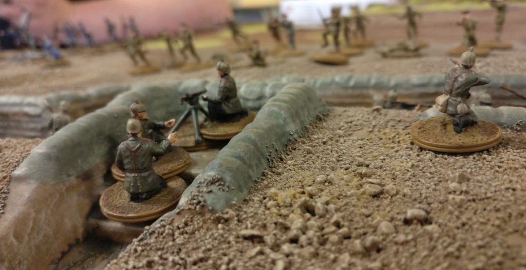 "World-War-I" Spieltisch auf der Table-Topia in Aschaffenburg