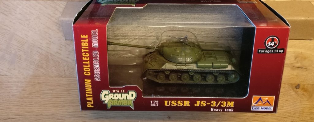 Easy Model (36244) UdSSR Heavy Tank JS-3/3M Odessa 1948, ein Zeitzeuge der Ära 'Kalter Krieg'