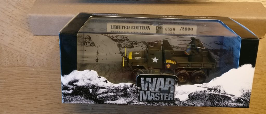 War Master Military Machines TK0014 M35 2.5 Ton Truck Diecast Model US Army, "Nancy", Vietnam, 1968