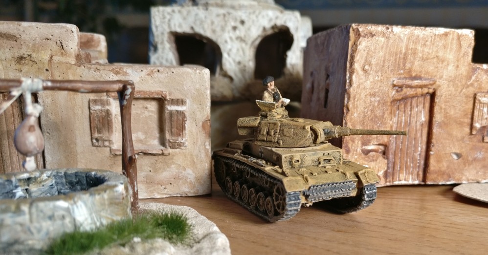 Der Panzer III Ausf. J des DAK Afrikakorps für meine 15mm-PBI-Armee / Poor Bloody Infantry