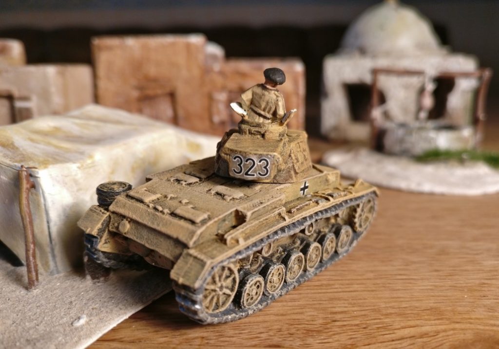 Der Panzer III Ausf. J des DAK Afrikakorps für meine 15mm-PBI-Armee / Poor Bloody Infantry