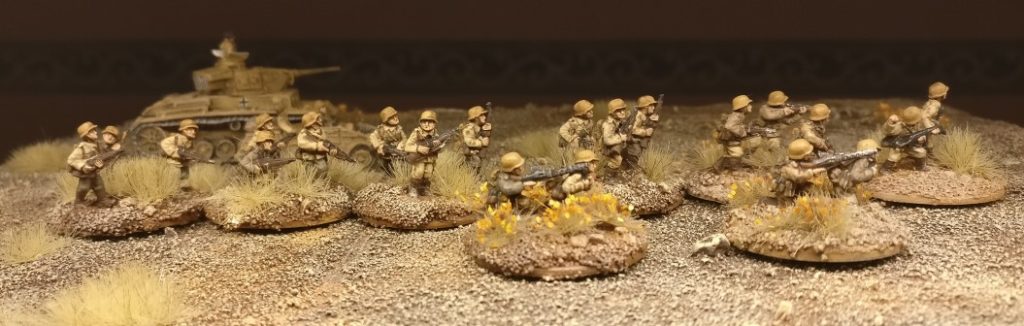 Das 1. Platoon Rifles (Panzergrendier-Regiment 104)