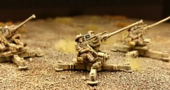 FoW Bofors 40mm gun (Flames Of War BR540)