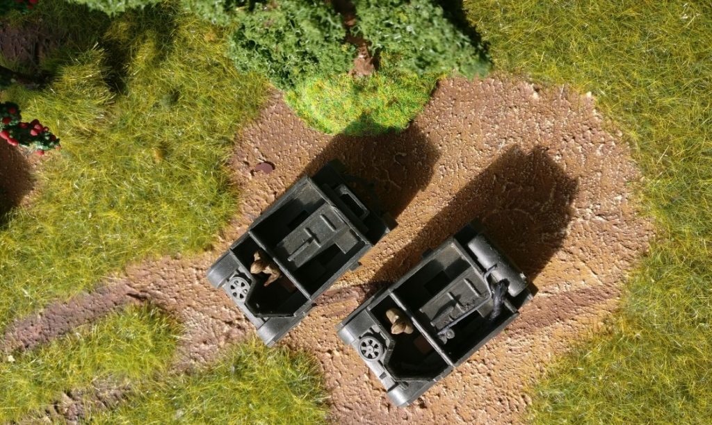 Fotoserie: Zwei Bren Carrier und ein Jeep aus dem Lend-Lease-Abkommen der Roten Armee - irgendwo bei Kursk oder so...