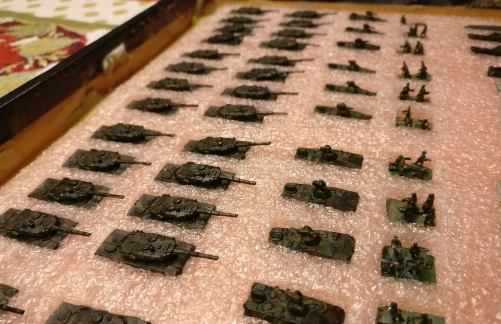 Panzer-Bataillon der Bundeswehr: Xenas GHQ Models Micro Armour -Lieferung