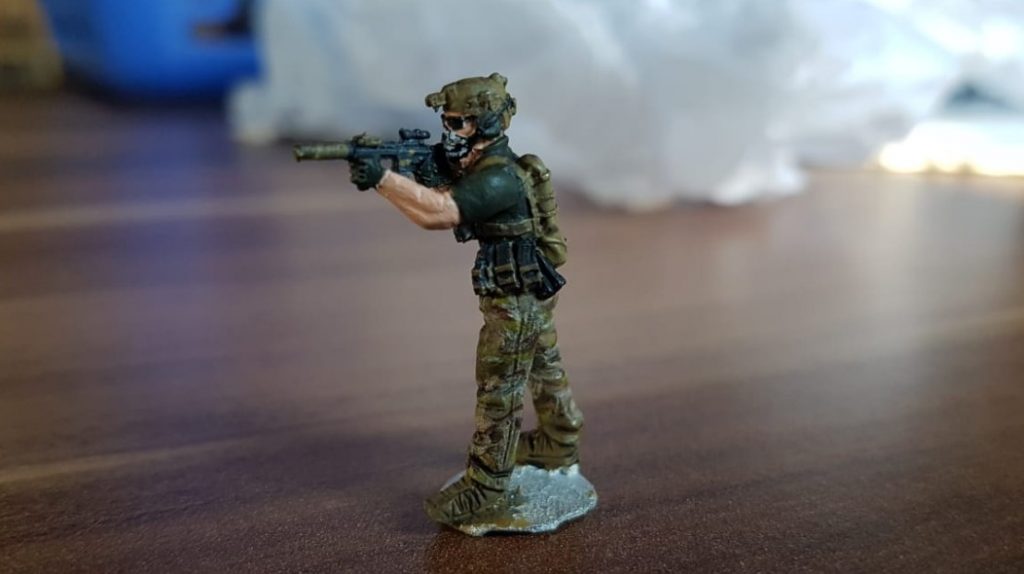 Ein CIA-Agent von Davids Truppe für Spectre: Operations von Spectre Miniatures