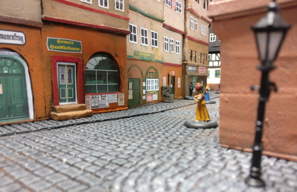 Spieltisch "Frankfurter Bierkrawall 1873" vom Tabletop Club Rhein Main