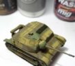Mit Airgun & Knetmasse: Bemalung der TKS Tankette von First to Fight