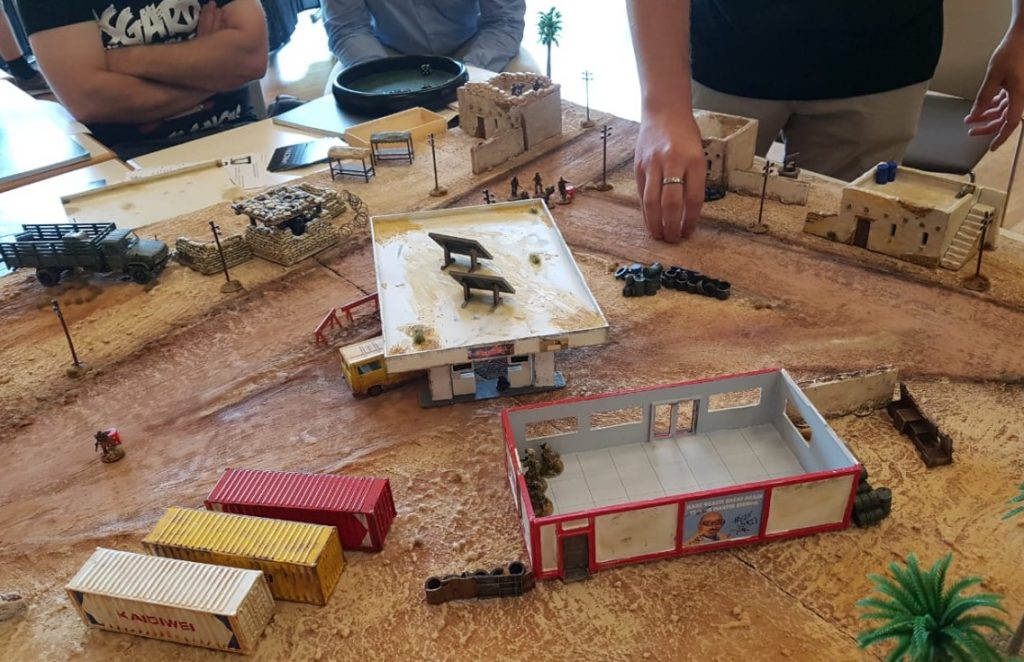 Der Demotisch vonSpectre: Operations von Spectre Miniatures auf der Multiversum in Nidderau.