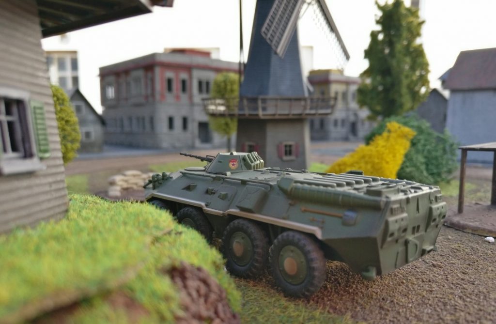 T-55, T-72 und BTR-80 aus Minsk. Umland-Fotos aus Eisenstadt-Fritzvorstadt