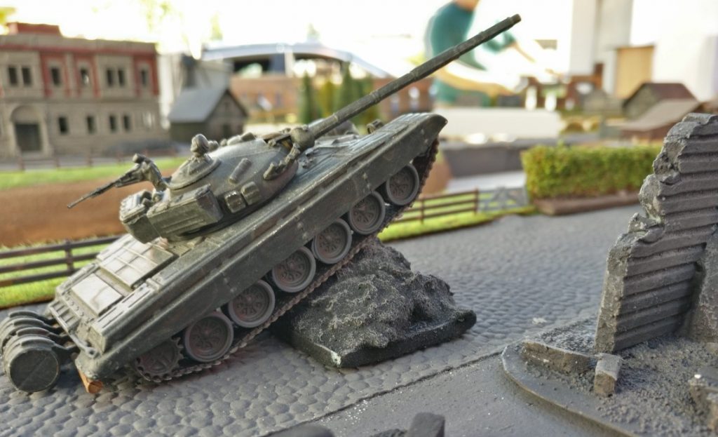 T-55, T-72 und BTR-80 aus Minsk. Umland-Fotos aus Eisenstadt-Schwarzenau