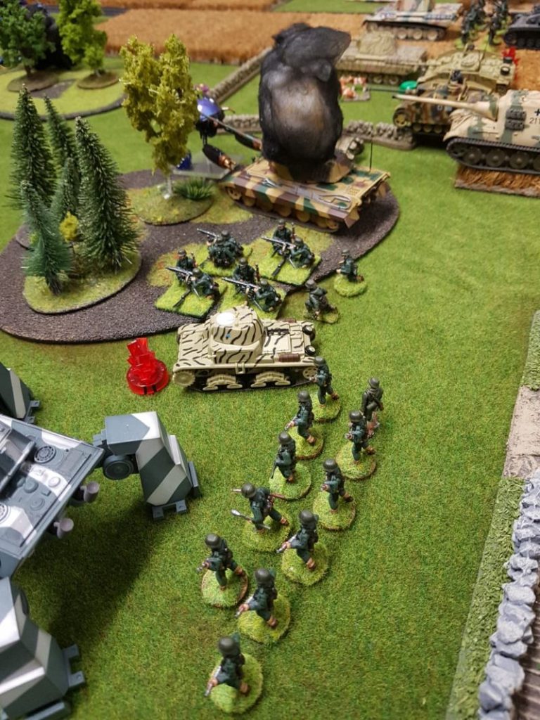 Front 46, Krieg der Welten: Das Fantasy-Game "WW2-Kampfzone" von Udo Zipelius wurde am Weekend bei den Ad Arma in Hassloch zelebriert.