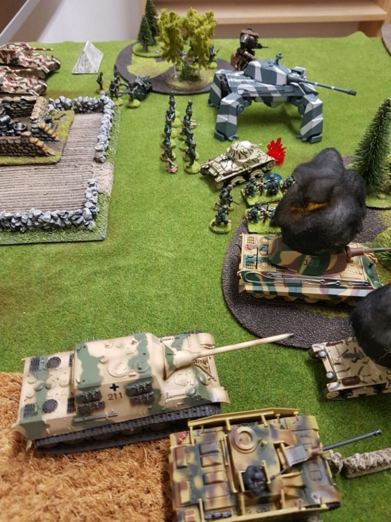 Front 46, Krieg der Welten: Das Fantasy-Game "WW2-Kampfzone" von Udo Zipelius wurde am Weekend bei den Ad Arma in Hassloch zelebriert.