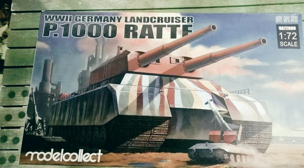 WWII German Landkreuzer P1000 Ratte, von Modelcollect ArtNr. UA72088