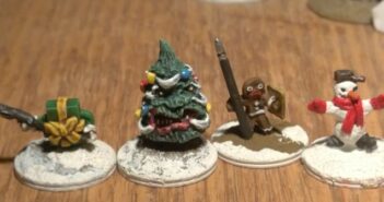 Alternative Armies: Angry Gingerbread aus der Seasons of Celebration Range für Hordes of the Things (HOTT) von der Wargames Research Group