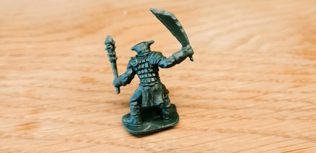 Diese Figur aus dem "Orc Warriors" "Fantasy 109" von Cesar MIniatures hat dem Sturmi besonders gut gefallen.