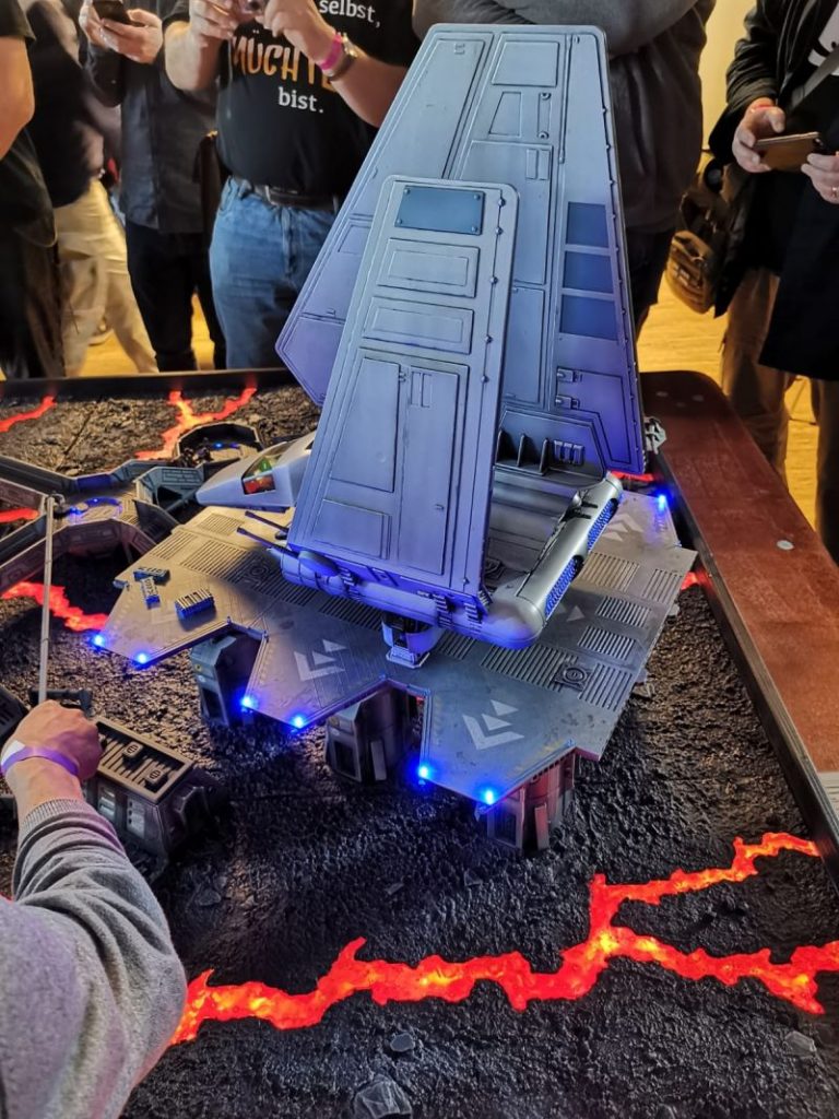 Der Star Wars Themenraum auf der Tactica Hamburg 2019