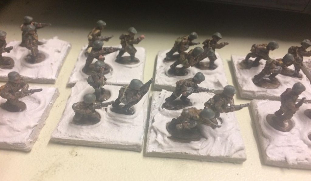 XENAs rumänische Infanterie für 15mm PBI / Poor Bloody Infantry.