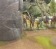 SAGA-Spiel in Aschaffenburg. Nicht nur bei Regen ist SAGA eine gute Wahl für ein Wargame.