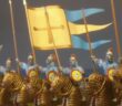 SAGA, die Byzantiner und XENA. Von den Skutatoi. Auf dem Foto: Clibanophoroi, Kataphrakten der zweiten Hälfte des zehnten Jahrhunderts nach Christus.