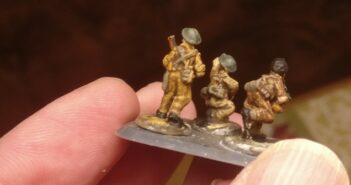 15mm British and German Infantry