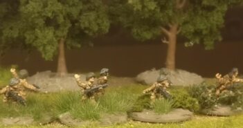 Flames of War British Infantry Platoon auf neuer Base