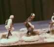 Italeri Stalingrad Tractor Plant: Wintergras und Schutt