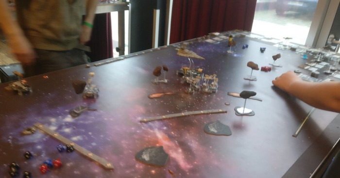 Spieltisch Star Wars auf dem Cave Con 2020 in Aschaffenburg