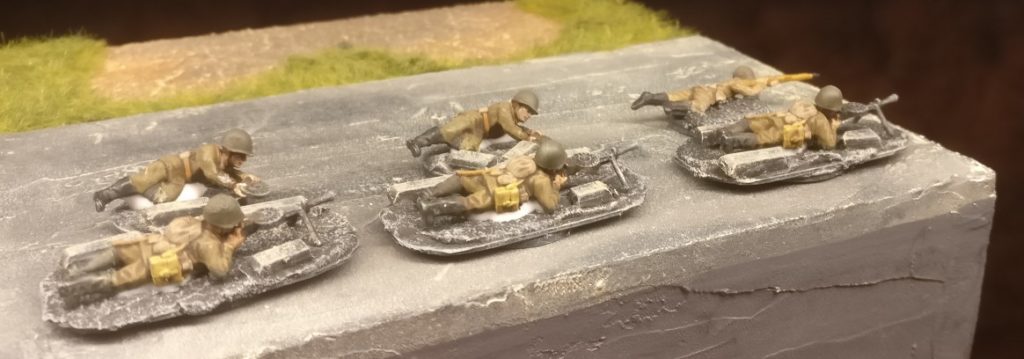 Die Russian Heavy Weapons von Plastic Soldier für den Einsatz bei der 10. NKWD Division.