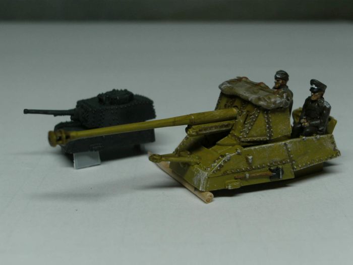 Die Aufsätze: Panzerturm 38(t) und PaK 7,62cm vom Sd.Kfz. 139