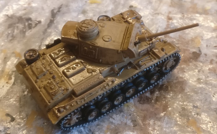 Der Panzer III ausf. L von Atlas nach dem Auftrag des Washs.