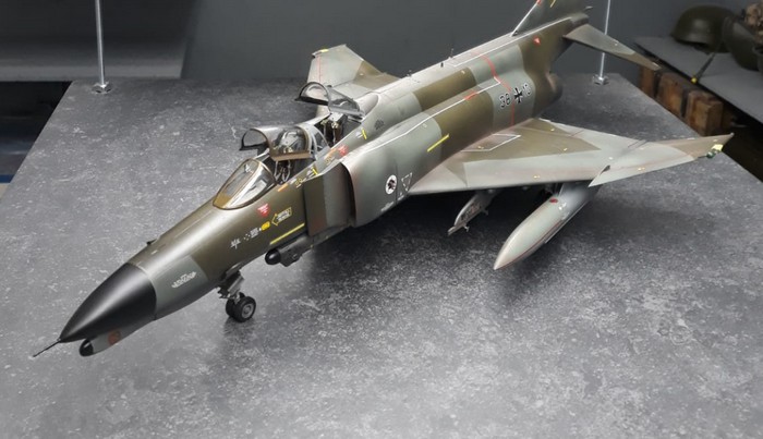 Die RF-4E Phantom II der Luftwaffe auf Josefs und Florians Nilkheim Airshow.