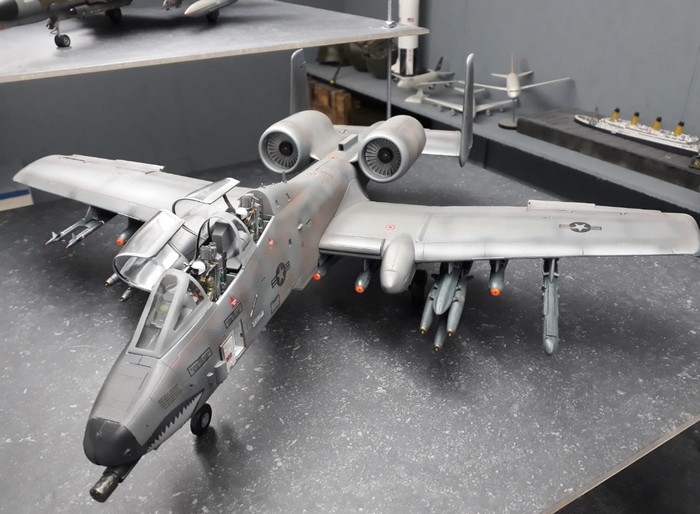 Die Republic Fairchild A-10 Thunderbolt auf Josefs und Florians Nilkheim Airshow.