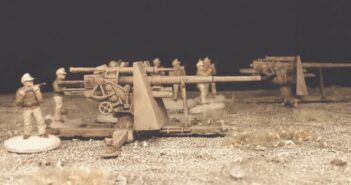 Drei 8,8 cm FlaK 36 für Afrika