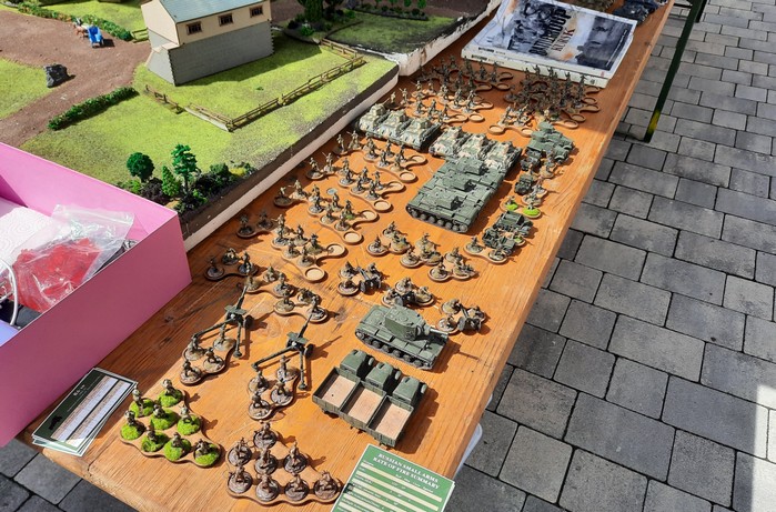 Die Truppen der Roten Armee beim Spiel nach Battlegroup Kursk