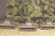 Drei Panzerjäger I aus dem 3D-Drucker für die Early-War-Armee