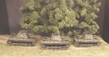 Drei Panzerjäger I aus dem 3D-Drucker für die Early-War-Armee