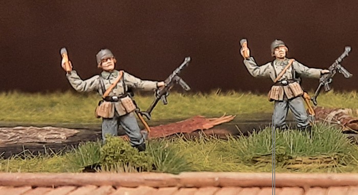 Schütze Meier und Schütze Schulze von der 3./Infanterie Regiment 510 im Detail.