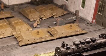 Die weitere Ausstattung der 159. Panzerbrigade: Bemalung der Boliden
