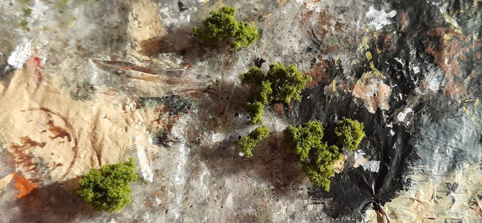 Clump Foliage von Woodland Scenics.