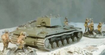 Noch ein KV-I von Zvezda in 15mm