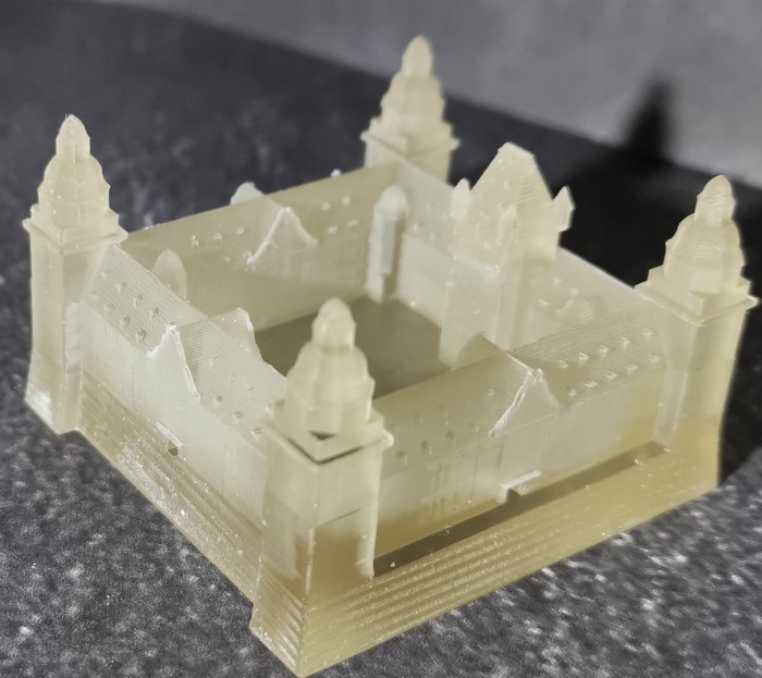 Schloss Johannisburg in Aschaffenburg - in 3D-Druck. Halvarson ist halt mit ganzem Herzen Ascheberscher. Recht so! (Foto: Halvarson)