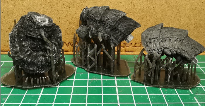 Der Anycubic Photon Zero SLA (Resin) 3D Druck fertigt unterschiedliche Modell in verschiedenen   Qualitäten. Die Auflösung von 480 dpi setzt Grenzen, doch ist sehr Vieles sehr gut möglich.... (Foto: Halvarson)