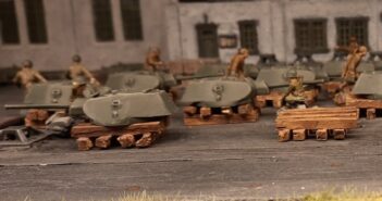 18 T-34/76 für die 159. Panzerbrigade (die guten von Italeri)
