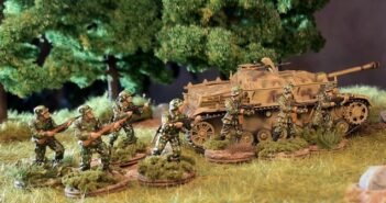 Erbsentarn: Flecktarn Erbsenmuster für das Panzergrenadier-Regiment 60 der 116. Panzer-Division